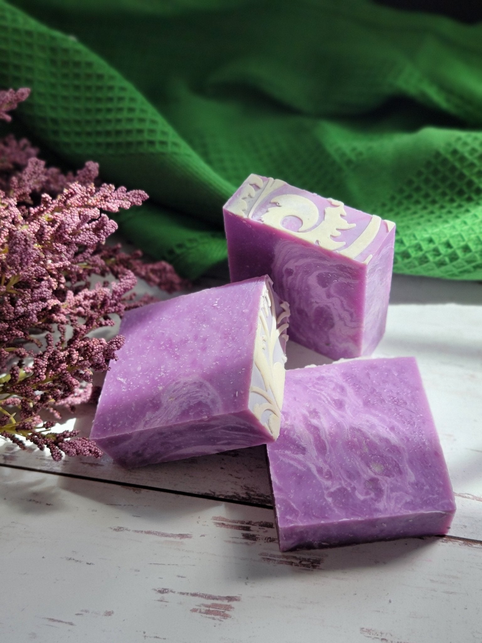 Blooms from the Crypt with Silk Soap - Scream & Sugar Soap Co. - Bar Soap