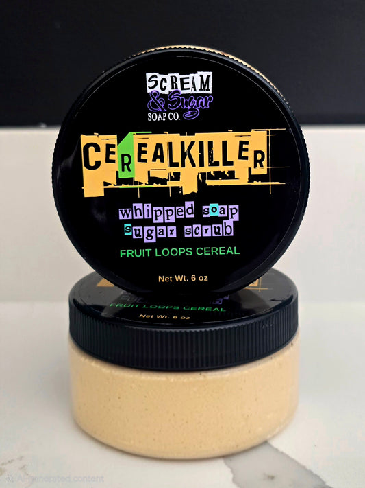Cereal Killer Whipped Soap Sugar Scrub