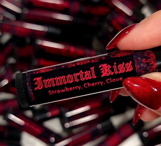 Immortal Kiss Nourishing Lip Balm - Scream & Sugar Soap Co. - Lip Balm