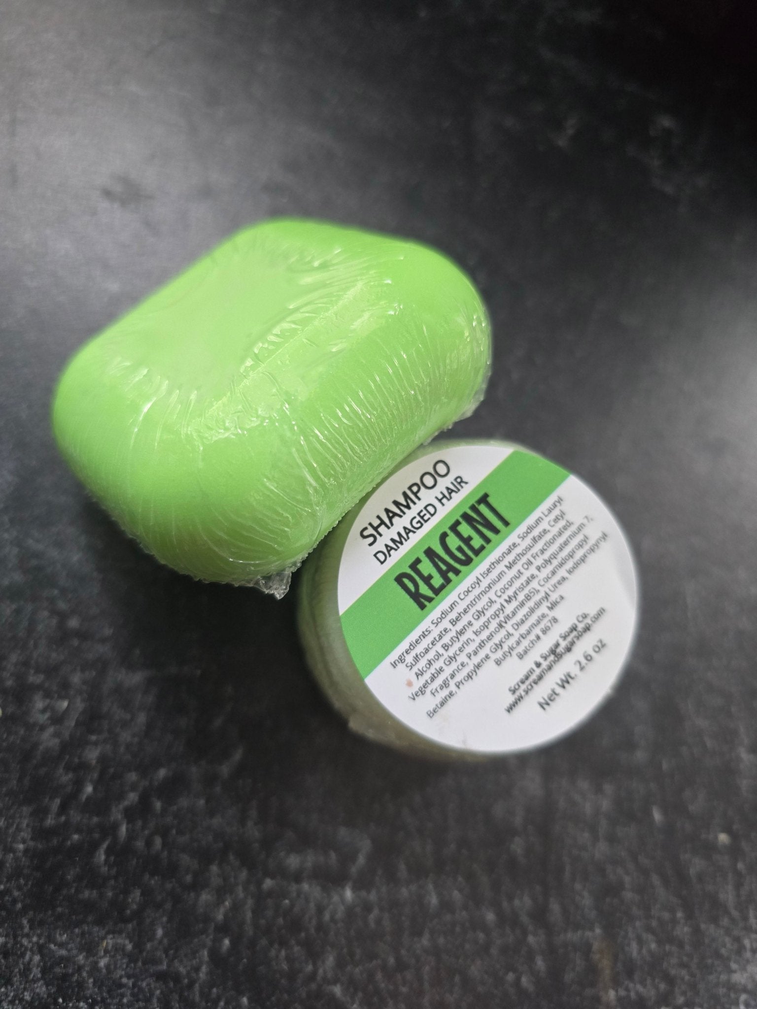 Reagent Solid Hair Conditioner for all Hair Types - Scream & Sugar Soap Co. - Conditioner