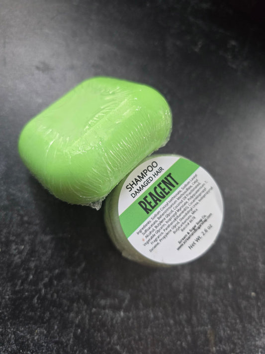 Reagent Solid Hair Conditioner for all Hair Types - Scream & Sugar Soap Co. - Conditioner