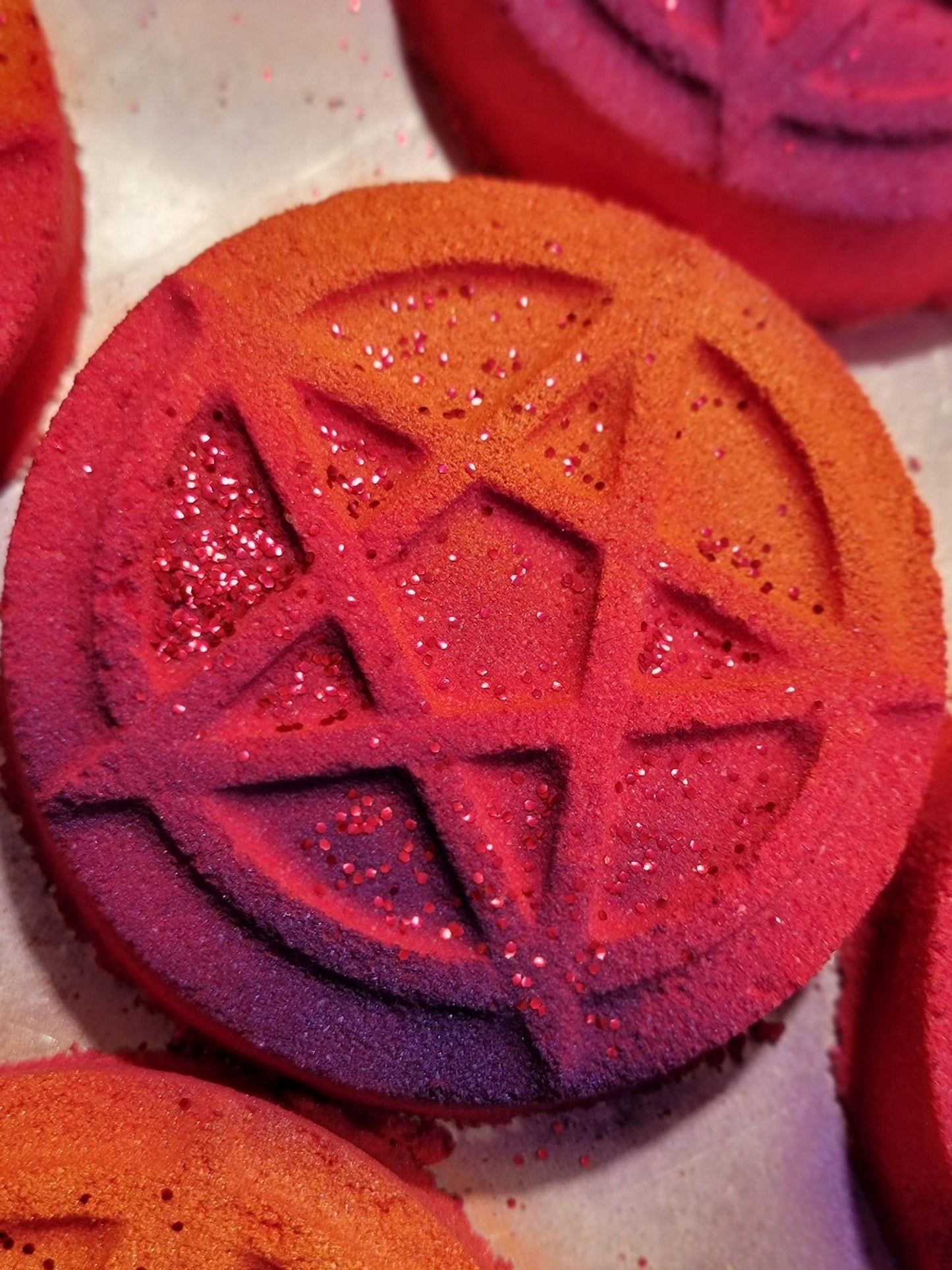 Sinner Bathbomb - Scream & Sugar Soap Co. - Bath Bomb