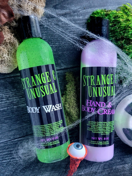 Strange & Unusual Body Wash - Scream & Sugar Soap Co. - Body Wash