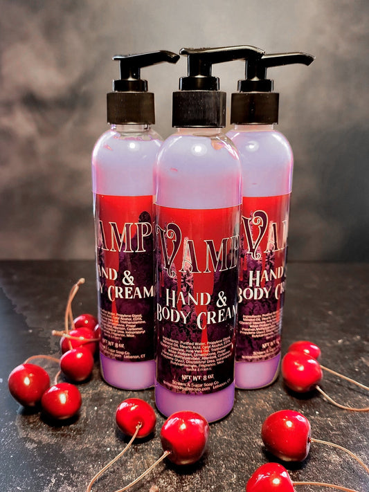 Vamp Hand & Body Cream - Scream & Sugar Soap Co. - Lotion